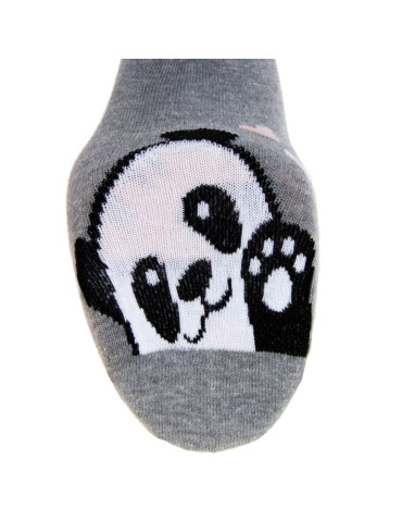 Długie - Damskie skarpety długie panda 3-pak WIELOKOLOROWY - produkt 4