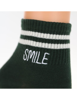 Skarpety damskie krótkie 3/4 szeroki ściągacz smile 3-pak  - produkt 2