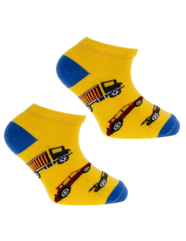 Skarpetki stopki chłopięce bawełniane motoryzacja  - produkt 2