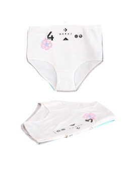 Majtki figi damskie bawełniane z wysokim stanem 4-pak  - produkt 2