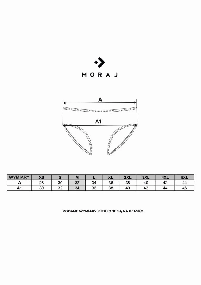 Majtki damskie figi bikini koronkowy tył elastyczne
