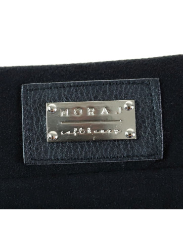 Spódnice - Elegancka czarna spódnica ołówkowa damska z ozdobą CZARNY - produkt 6