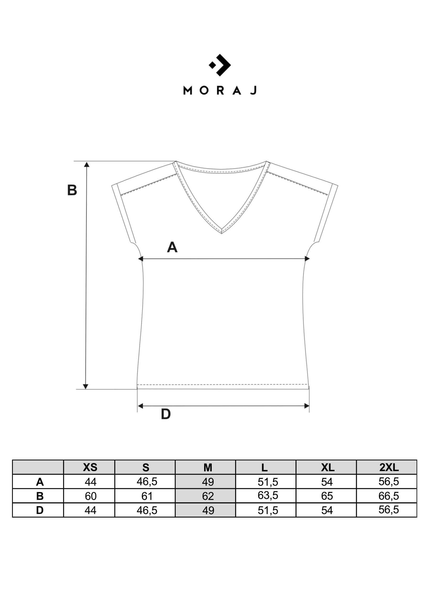 Koszulka damska T-shirt oversize z dekoltem w serek