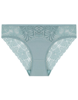 Majtki damskie figi bikini wykończone koronką 6-pak  - produkt 2