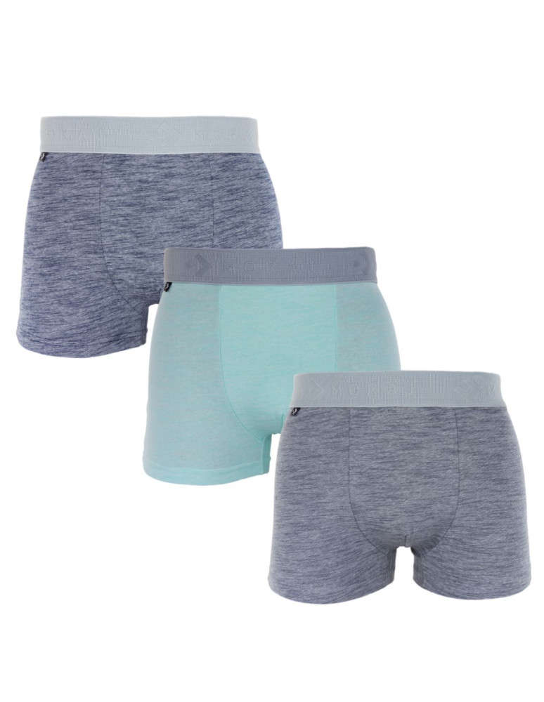 Bokserki dopasowane - Bokserki męskie bawełniane z elastanem LIMITED EDITION WIELOKOLOROWY - produkt moraj.pl 1