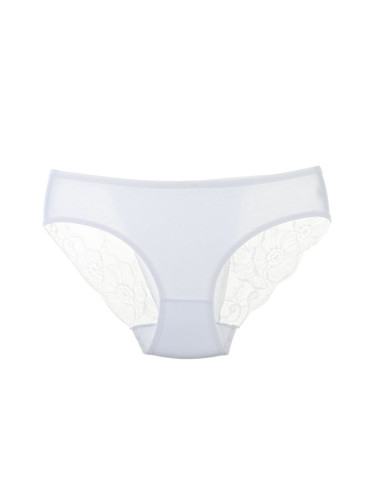 Figi - Majtki figi damskie bawełniane z koronką Plus Size WIELOKOLOROWY - produkt 4