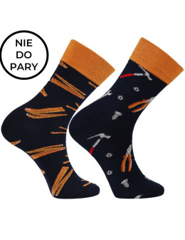 Skarpetki męskie bawełniane nie do pary w narzędzia  - produkt 2