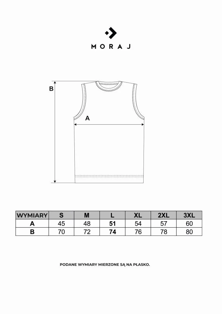 Bawełniany tank top męski Bawełniany tank top męski