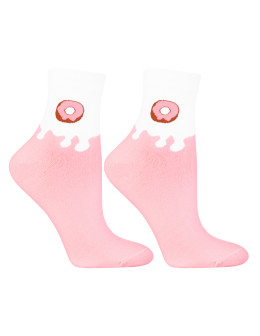 Skarpetki damskie krótkie w słodkości 3-pak - produkt 2