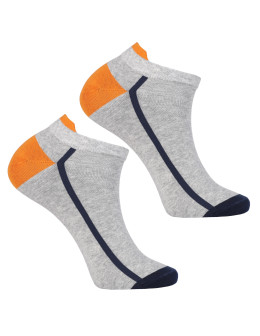 Stopki męskie bawełniane z poziomymi paskami 3-pak  - produkt 2
