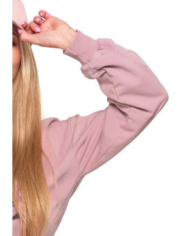 Bluzy - Bluza damska bez kaptura wkładana bawełniana RÓŻOWY - produkt 5
