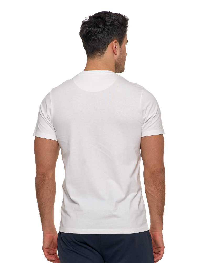 Koszulki, topy, koszule - T-shirt męski koszulka 100% bawełniana Good Vibes BIAŁY - produkt moraj.pl 3