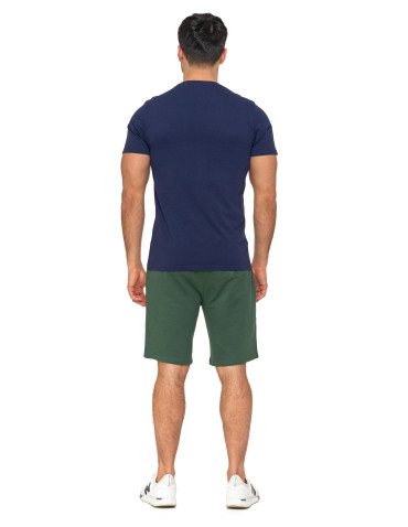 Koszulki, topy, koszule - T-shirt męski koszulka 100% bawełniana Good Vibes GRANATOWY - produkt 8