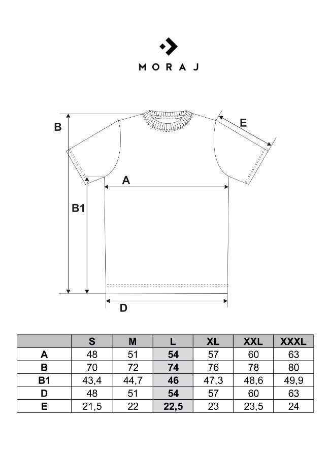 Koszulka męska bawełniania t-shirt szary melanż Koszulka męska bawełniania t-shirt szary melanż