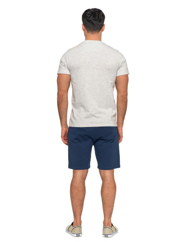 Koszulki, topy, koszule - Koszulka męska bawełniania t-shirt szary melanż SZARY - produkt 6