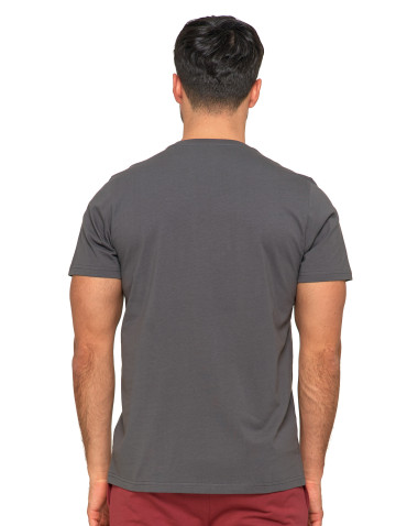 Koszulki, topy, koszule - Męski t-shirt bawełniany Futuristic SZARY - produkt 3