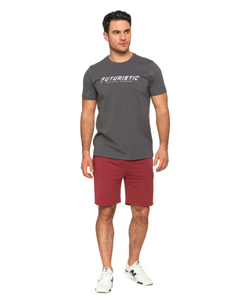 Koszulki, topy, koszule - Męski t-shirt bawełniany Futuristic SZARY - produkt moraj.pl 7