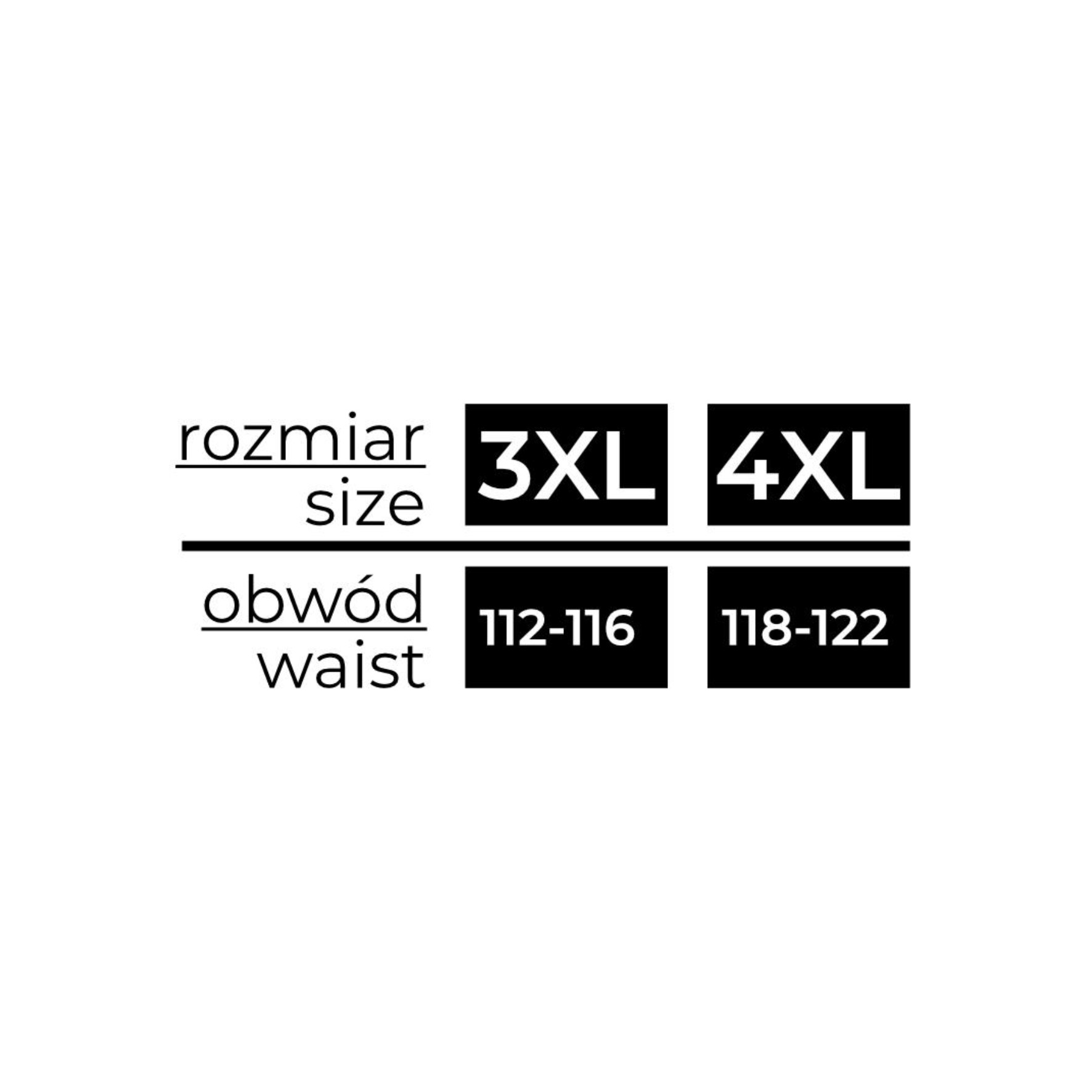 Majtki bokserki męskie klasyczne bawełniane Plus Size 6-pak