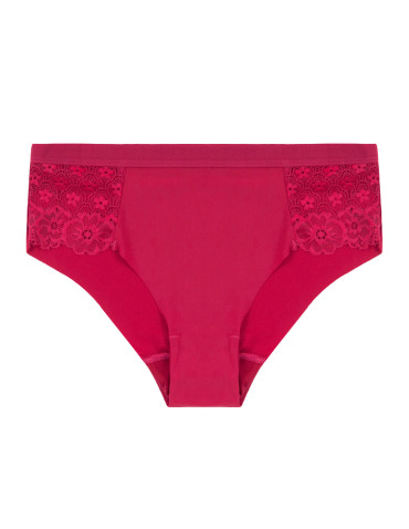 Bezszwowe - Majtki damskie figi laserowo cięte z koronką WIELOKOLOROWY - produkt 2