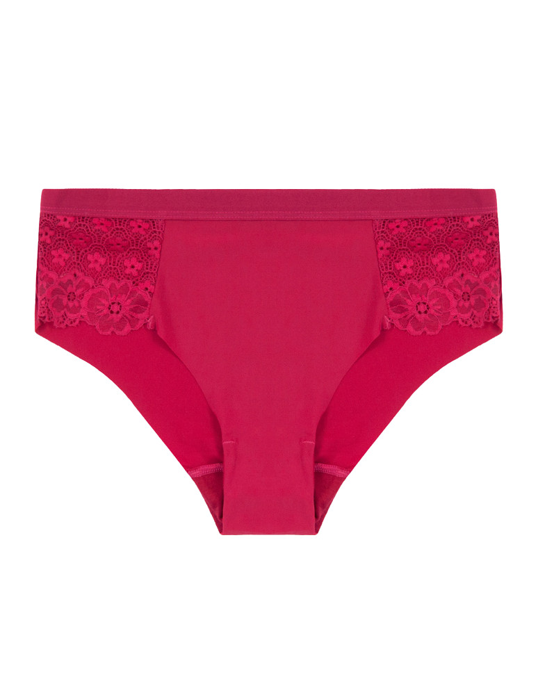 Bezszwowe - Majtki damskie figi laserowo cięte z koronką WIELOKOLOROWY  - produkt moraj.pl 2