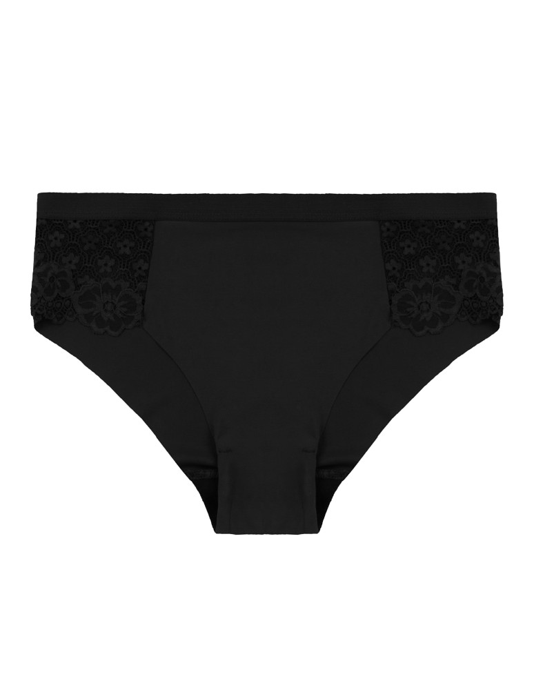 Bezszwowe - Majtki damskie figi laserowo cięte z koronką WIELOKOLOROWY  - produkt moraj.pl 4