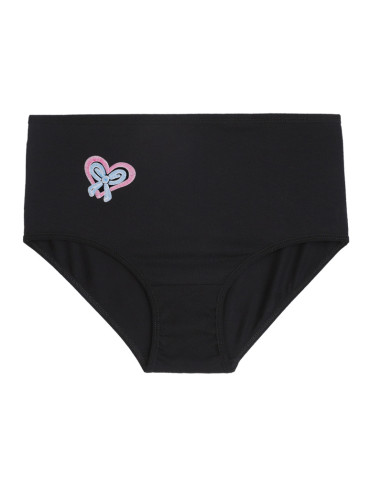 Figi - Bawełniane figi z wysokim stanem plus size 6-pak BEŻOWY - produkt 10