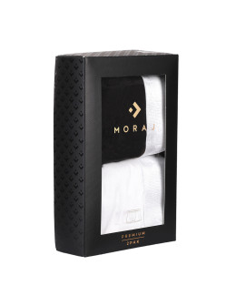 Klasyczne bokserki męskie bawełna czesana Premium Line 2-pak  - produkt 2