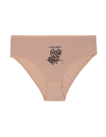 Figi - Majtki figi bikini damskie z panterką 12-pak WIELOKOLOROWY - produkt 2