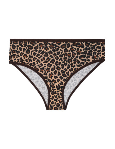Figi - Majtki figi bikini damskie z panterką 12-pak WIELOKOLOROWY - produkt 5