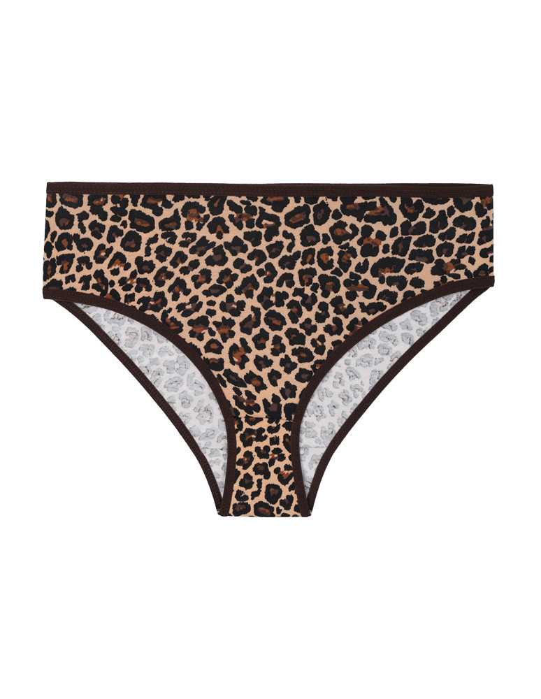 Figi - Majtki figi bikini damskie z panterką 12-pak WIELOKOLOROWY - produkt moraj.pl 5