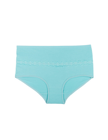 Figi - Majtki damskie klasyczne z wysokim stanem plus size 4-pak WIELOKOLOROWY - produkt 4