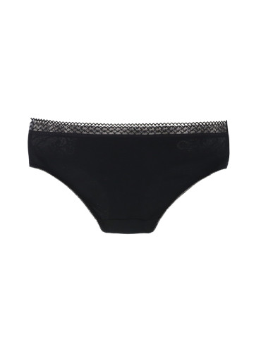 Figi - Szorty mini damskie koronka CZARNY - produkt 1
