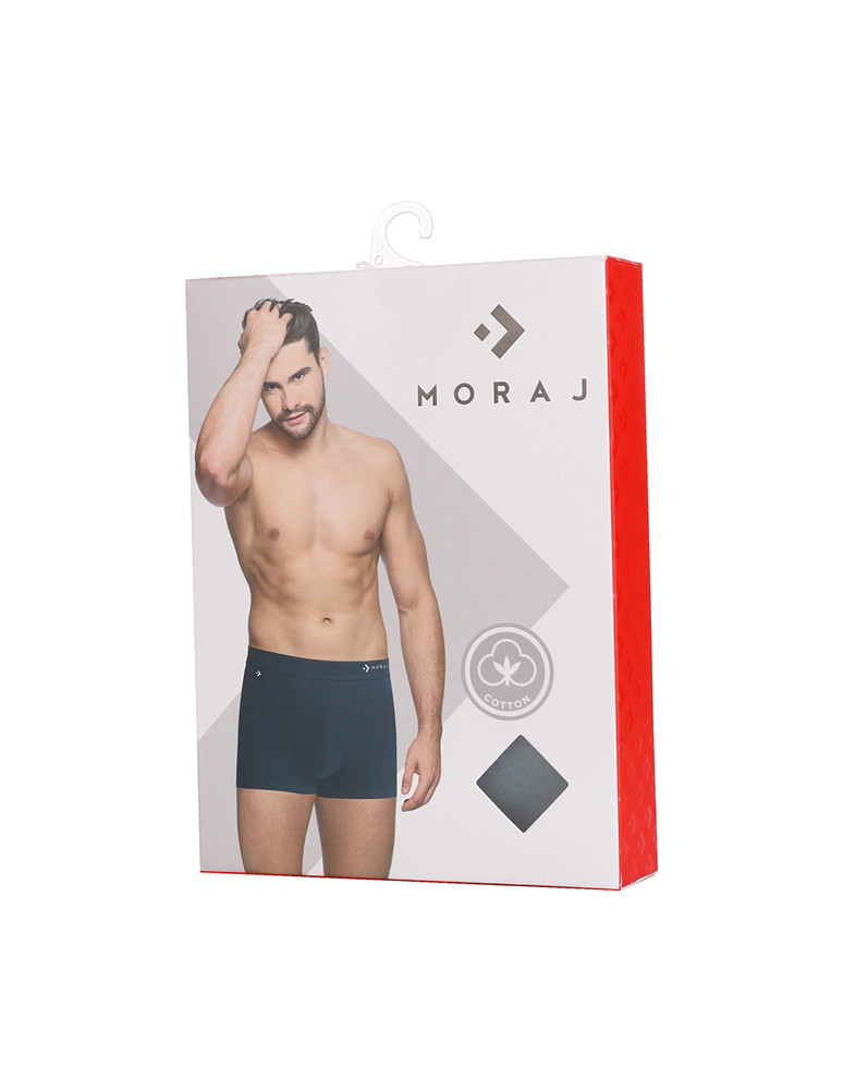 Bokserki dopasowane - Bokserki męskie majtki bawełniane dopasowane ZIELONY - produkt moraj.pl 3