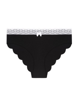 Majtki damskie figi bikini laserowo cięte z koronką 12-pak - produkt 2
