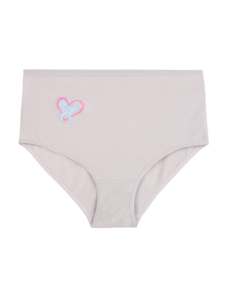 Majtki figi - Bawełniane figi z wysokim stanem plus size 6-pak WIELOKOLOROWY  - produkt moraj.pl 3