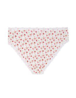 Majtki damskie figi bikini bawełniane z koronką 6-pak  - produkt 2