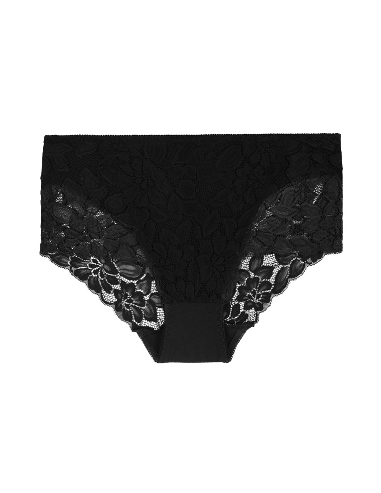 Figi - Majtki figi maxi bikini bawełniane koronkowe 12-pak WIELOKOLOROWY - produkt moraj.pl 4