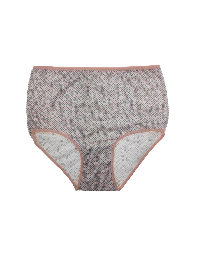 Figi - Damskie figi z wysokim stanem bawełniane plus size 3-pak WIELOKOLOROWY - produkt moraj.pl 4