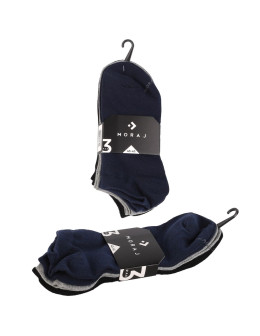 Skarpetki stopki męskie bawełniane jednokolorowe 3-pak  - produkt 2