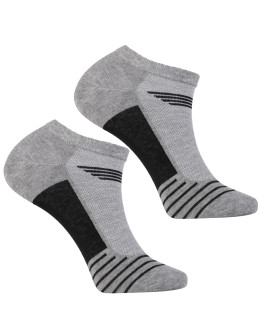Skarpetki stopki męskie bawełniane klasyczne w paski 12-pak  - produkt 2