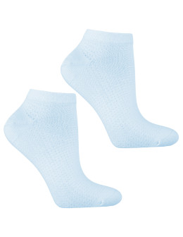 Skarpetki stopki damskie pastelowe 3-pak  - produkt 2