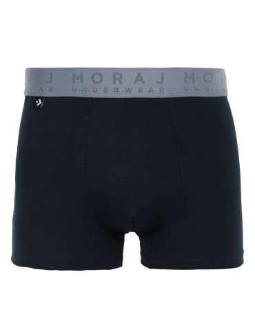 Bokserki dopasowane - Bokserki męskie bambusowe elastyczne o klasycznym kroju CZARNY - produkt 5