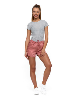 Jednokolorowa bluzka damska z prążka