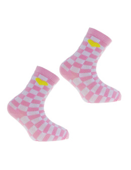 Skarpetki dziewczęce długie 3-pak  - produkt 2