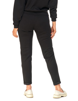 Damskie spodnie dresowe rurki eleganckie z kieszeniami  - produkt 2