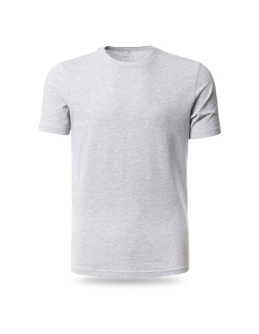 Koszulki, topy, koszule - Koszulka męska bawełniana T-shirt CIEMNY SZARY - produkt 19