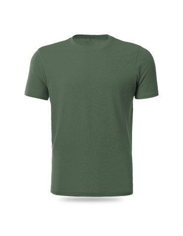 Koszulki, topy, koszule - Koszulka męska bawełniana T-shirt CIEMNY SZARY - produkt 65