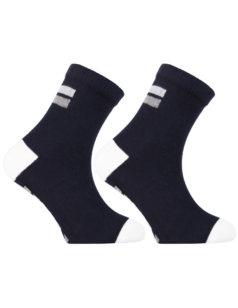 Za kostkę - Skarpetki chłopięce z motywem liter i pasków 3-pak WIELOKOLOROWY - produkt moraj.pl 3