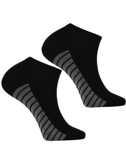 Męskie skarpety stopki ze wzorem pasków 3-pak  - produkt 2