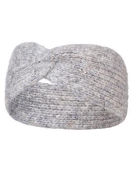 Damska dzianinowa opaska na uszy ciepła